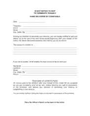 Massachusetts 30 Day Notice To Quit Noncompliance Form Template