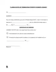 Free Download PDF Books, Florida Lease Termination Letter Template