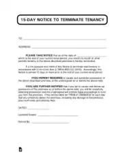Utah Lease Termination Letter Template
