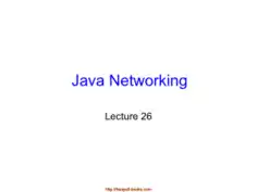 Java Networking – Java Lecture 26, Java Programming Tutorial Book