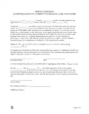 Free Download PDF Books, North Carolina Minor Child Power Of Attorney Form Template