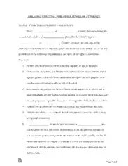 Free Download PDF Books, Ar Parental Minor Power Of Attorney Form Template