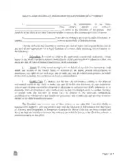 Maryland Guardian Of Minor Power Of Attorney Form Template