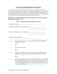 Free Download PDF Books, Tennessee Guardian Of Minor Power Of Attorney Form Template