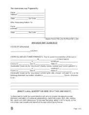 Free Download PDF Books, Arkansas Quit Claim Deed Form Template