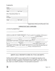 Free Download PDF Books, Connecticut Quit Claim Deed Form Template