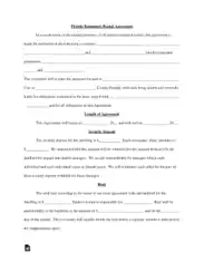Free Download PDF Books, Florida Roommate Rental Agreement Form Template