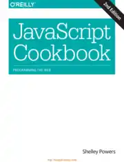 JavaScript Cookbook 2nd Edition Book, JavaScript Programming Tutorial Book