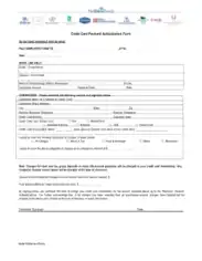 Free Download PDF Books, Hilton Credit Card Authorization Form Template