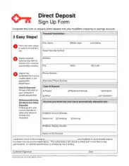 Free Download PDF Books, Key Bank Direct Deposit Authorization Form Template