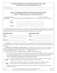 Free Download PDF Books, Missouri Durable Power Of Attorney For Health Care Form Template