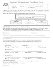 Free Download PDF Books, ADP Employee Direct Deposit Enrollment Form Template