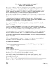 Free Download PDF Books, Utah Statutory Durable Power Of Attorney Form Template