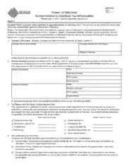 Montana Tax Power Of Attorney Form Template