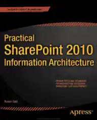Free Download PDF Books, Practical SharePoint 2010 Information Architecture