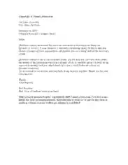 Business Appointment Request Letter Template