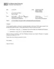 Request For HR Letter Sample Template