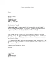 Local School Donation Request Letter Template