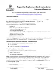 Free Download PDF Books, Request For Permanent Job Confirmation Letter Template