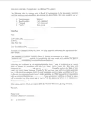 Maternity Leave Request Letter Template