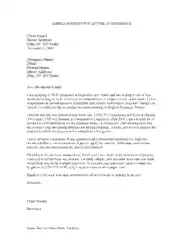 Sample Request For Professional Reference Letter Template