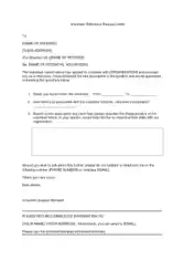 Volunteer Reference Request Letter Template