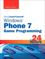 Free Download PDF Books, Sams Teach Yourself Windows Phone 7 Game Programming In 24 Hours