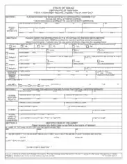State of Texas Adoption Certificate Template
