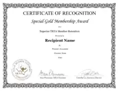 Free Download PDF Books, Membership Recognition Award Certificate Template