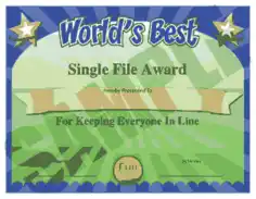 Teacher Appreciation Award Certificate Free Template