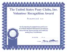 Volunteer Recongnition Award Certificate Template