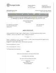Birth Certificate Sample Template