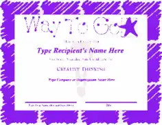 Free Download PDF Books, Employee Recognition Appreciation Award Certificate Template