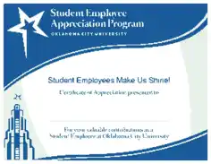 Free Download PDF Books, Student Employee Appreciation Certificate Template