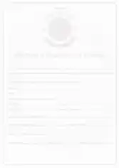 Marriage Registration Certificate Template