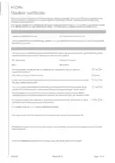 Medical Certificate ACC554 Form Template