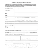 Medical Fitness Certificate Format for Students Template