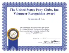 Volunteer Recognition Award Certificate Template
