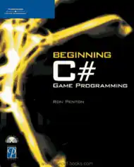 Free Download PDF Books, Beginning C# Game Programming