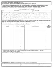 Management Field Daily Inspection Report Form Template