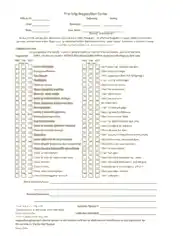 Vehicle Pre Trip Inspection Form Template