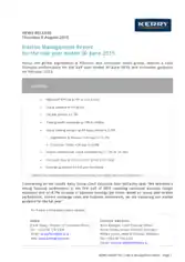Interim Management Report Template