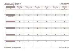 Free Download PDF Books, Excel Monthly Appointment Calendar Template