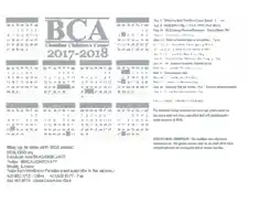 BCA Children Center Yearly Calendar Template