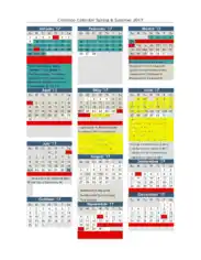 Free Download PDF Books, Common Yearly Calendar Template