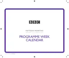 Weekly Calendar Program Free Template