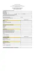 Financial Capability Statement Template