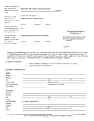 Financial Disclosure Statement Form Template