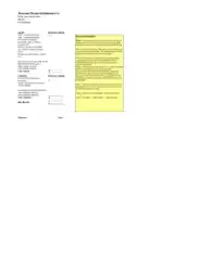 Excel Personal Financial Statement Template