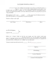 Sample Expansion Petition Affidavit Template